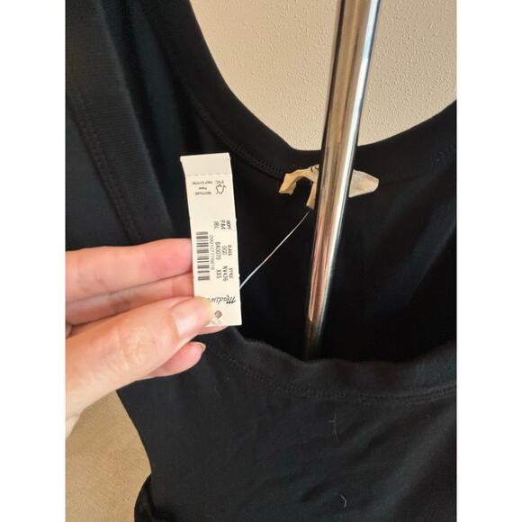 Madewell Mixed Poplin Scoop Maxidress - Picture 3 of 5